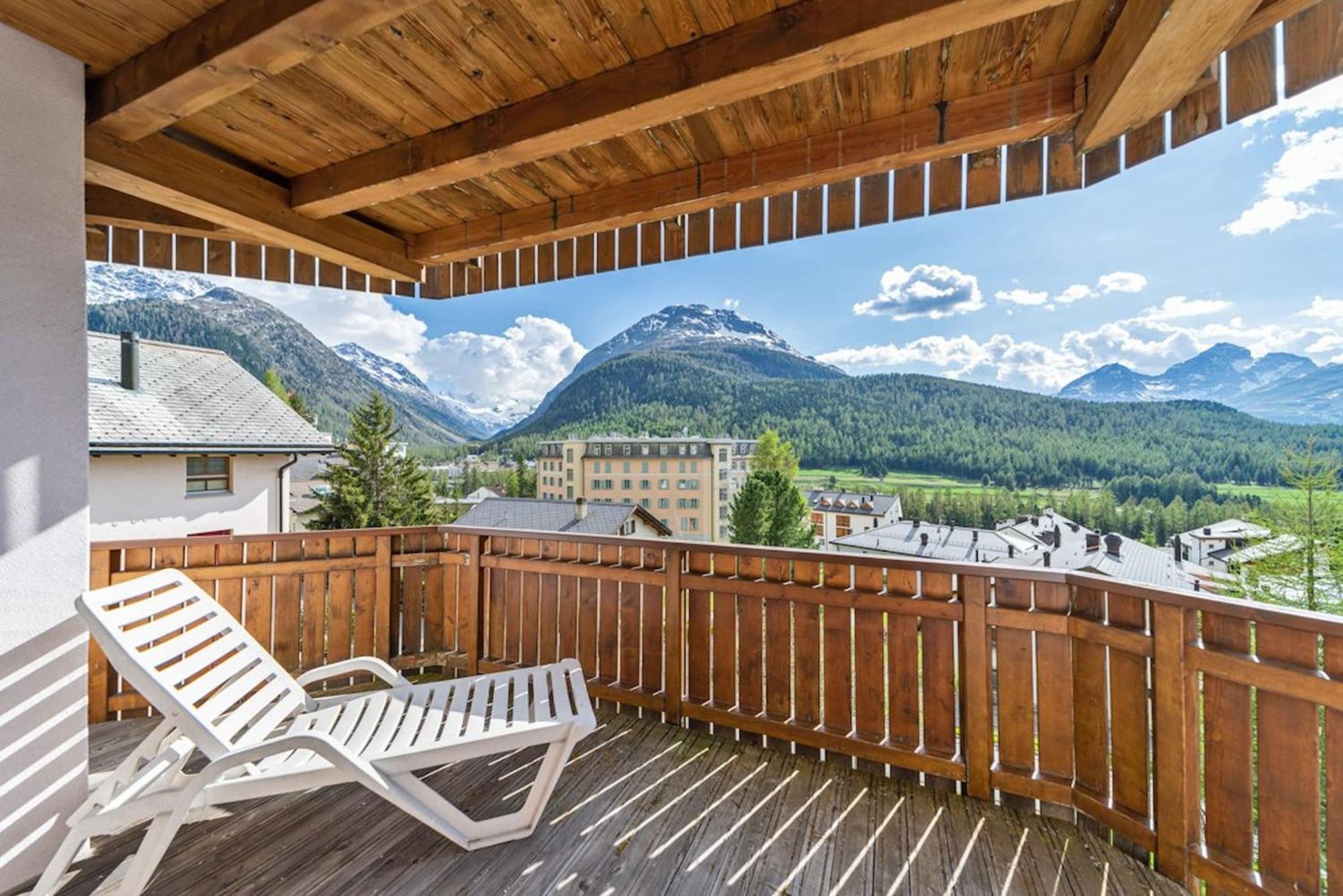 Chesa San Peider - Pontresina Apartamento Exterior foto